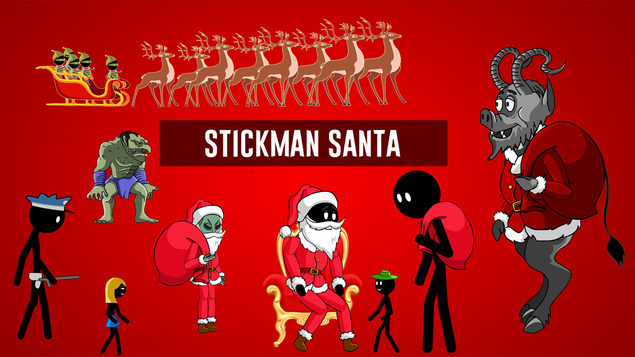 Stickman Santa